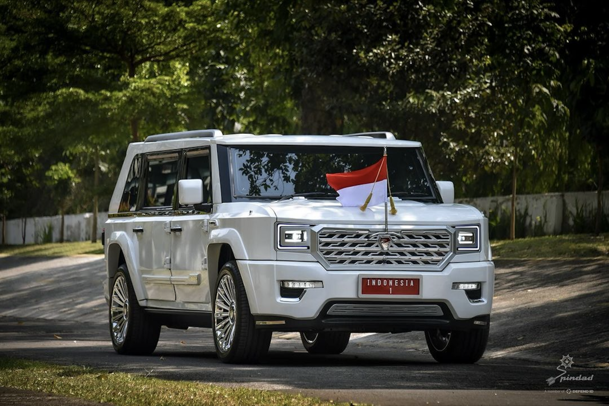 Yuk, intip rupa dan spesifikasi MV3 Garuda Limousine yang digunakan Prabowo