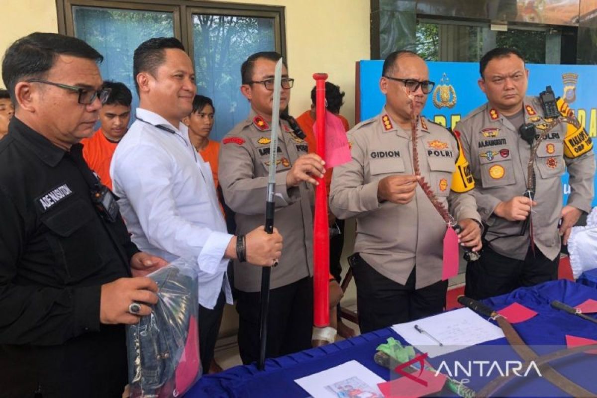 Tawuran makan korban jiwa, 20 remaja geng motor ditetapkan jadi  tersangka