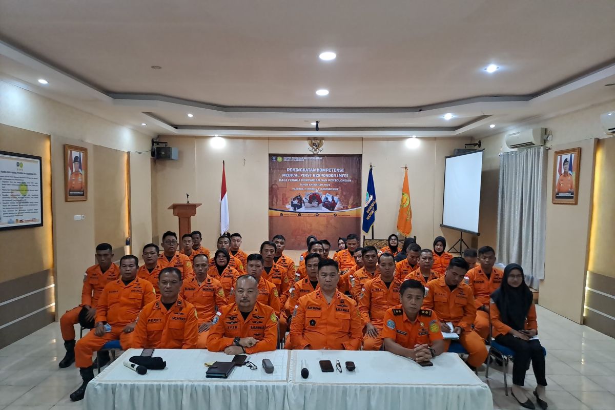 SAR Palembang latih personel medical first responder