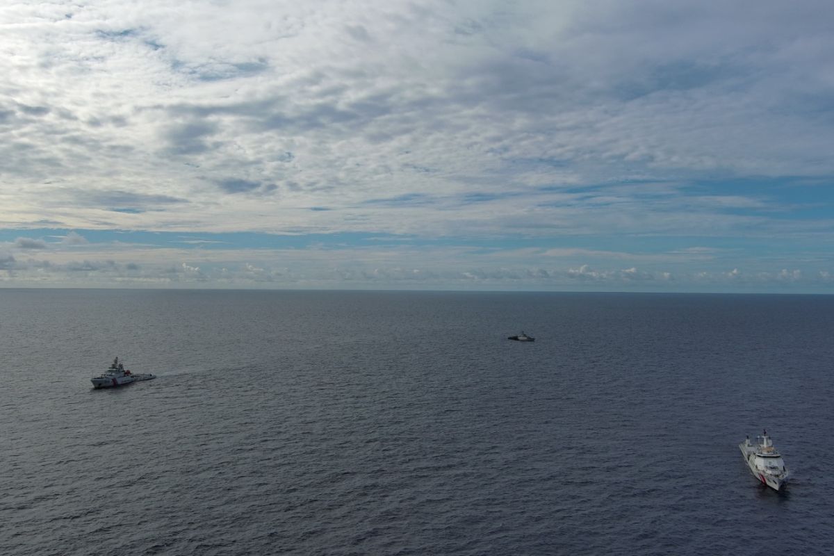 Bakamla usir kapal CCG China di perairan Laut Natuna Utara