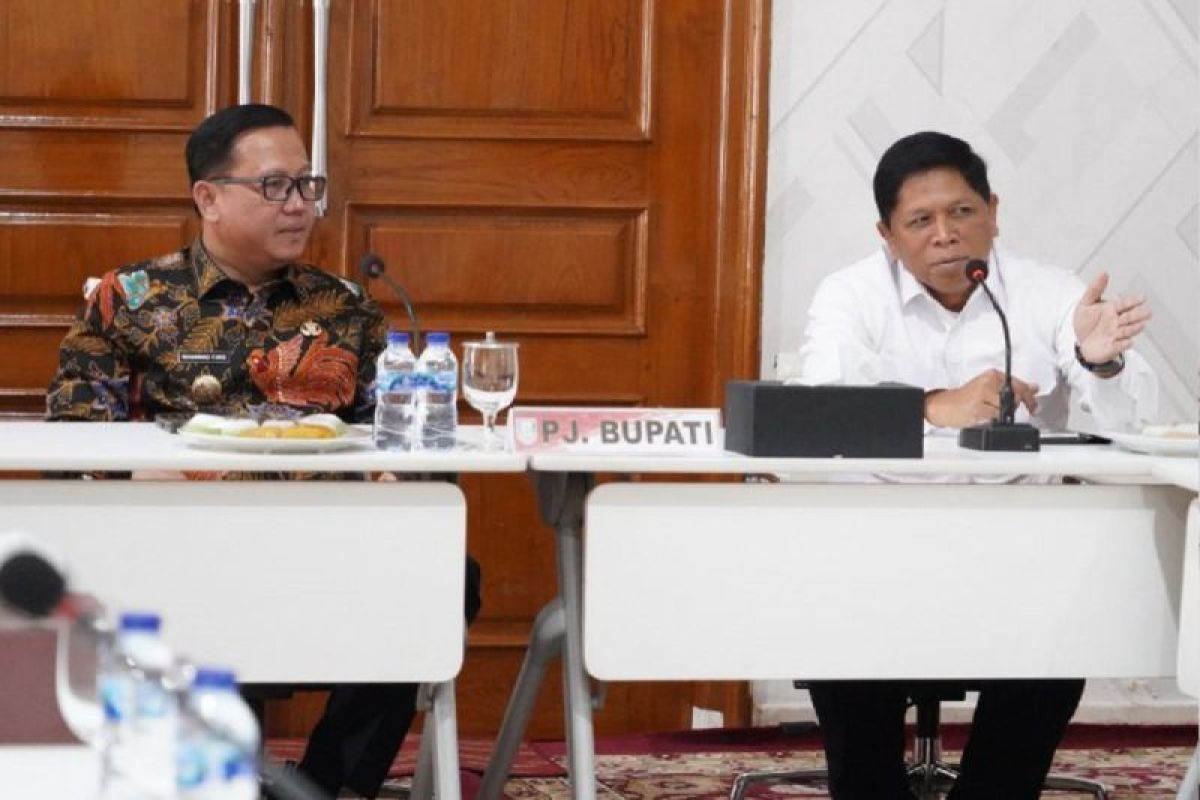 Pj Bupati Banyuasin Terima Silaturahmi Kabinda Sumsel, Kondusifitas Pilkada Jadi Prioritas