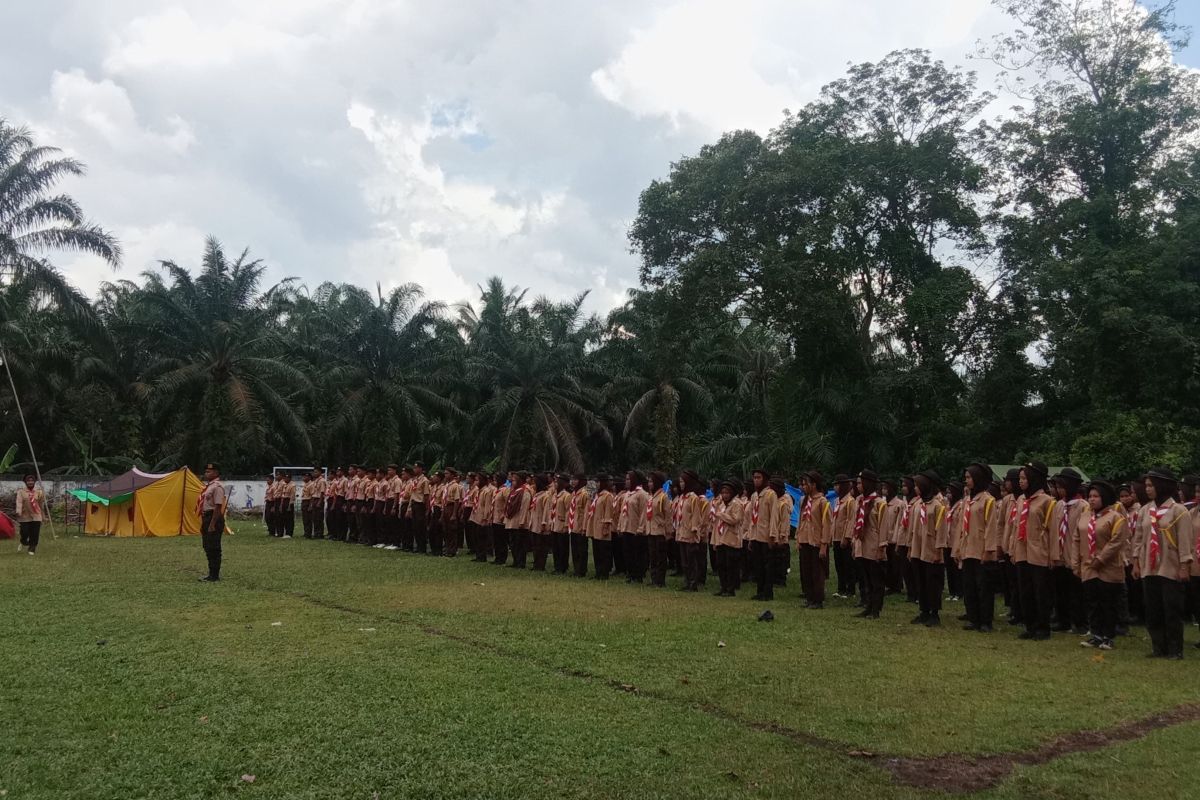 Polsek Rupat ajak Pramuka berperan jaga Kamtibmas