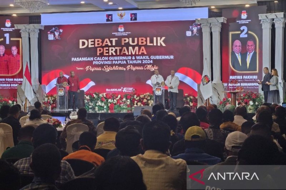 KPU Papua harap debat publik tingkatkan partisipasi pemilih