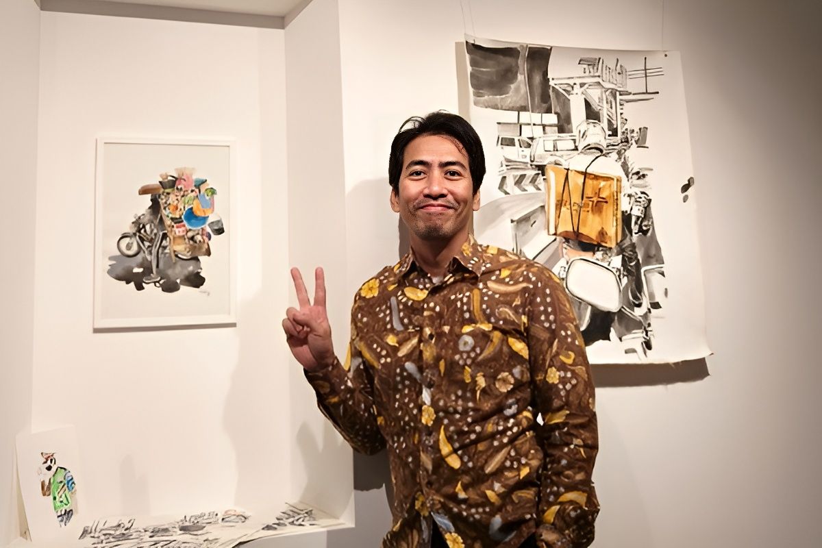 Ilustrator Indonesia gelar pameran tunggal di Jerman