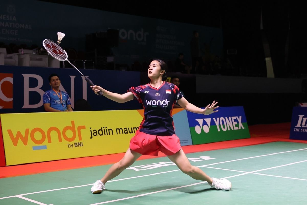 Dhinda berhasil maju ke babak utama Indonesia International Challenge 2024