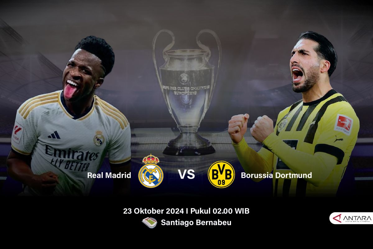 Madrid balik taklukkan Borussia Dortmund 5-2