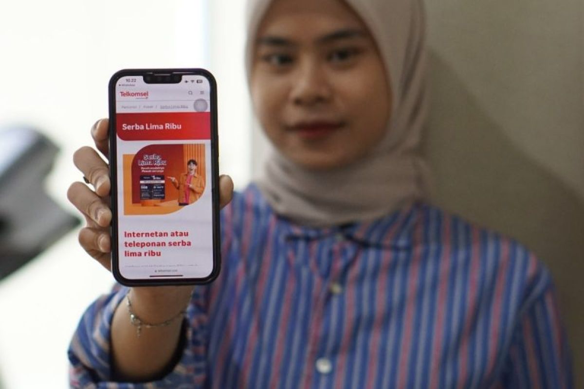 Telkomsel kenalkan paket internet dan nelpon serba lima ribu