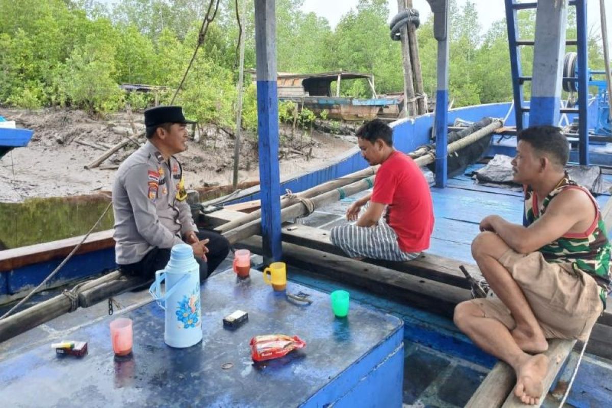 Ini pesan Babin kepada nelayan Pambang Pesisir Bengkalis