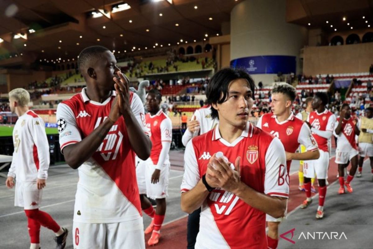 Monaco pesta gol di gawang  Crvena Zvezda