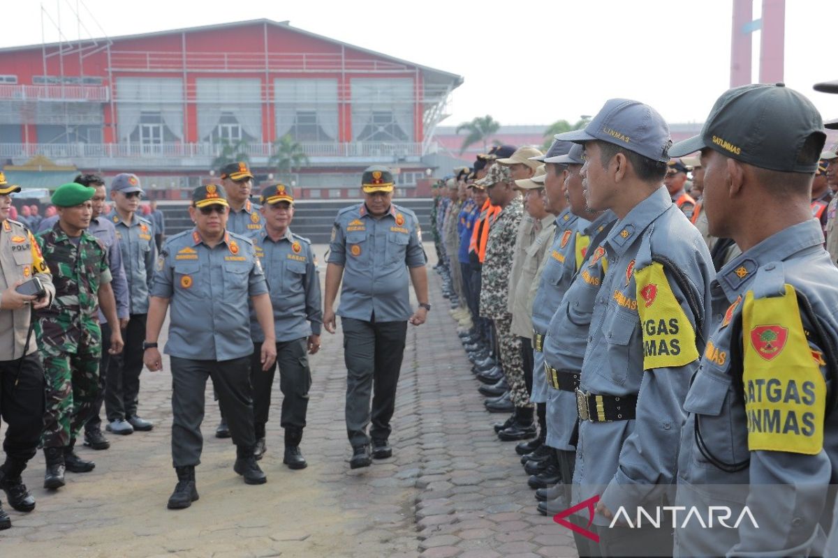 Kota Palembang latih 4.544 Satlinmas materi pengamanan Pilkada