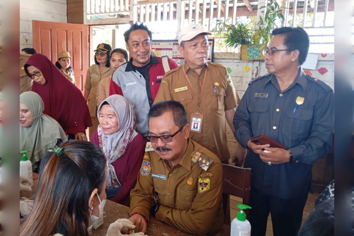 DPRD Gumas apresiasi layanan kesehatan gratis saat Harganas tingkat kabupaten