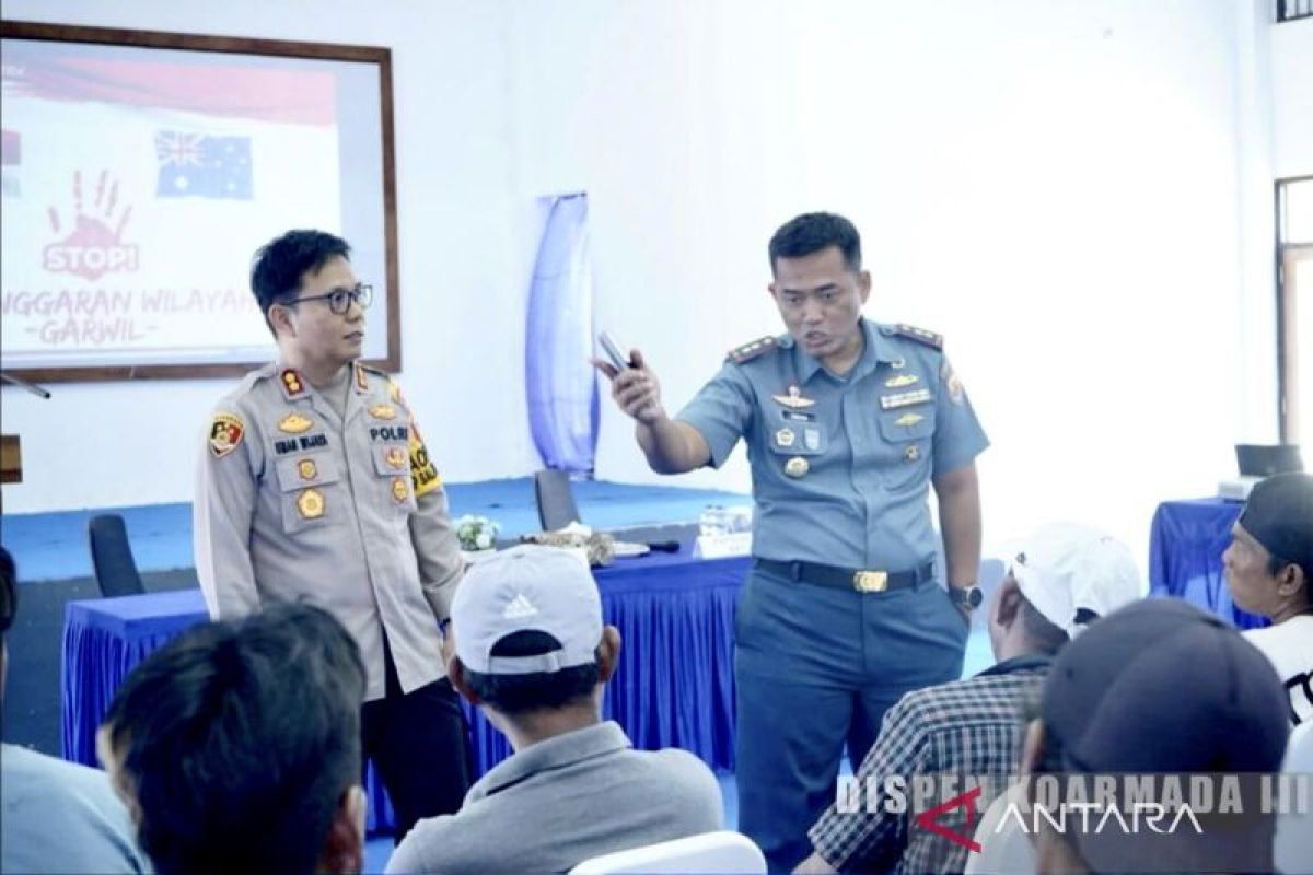 TNI AL sosialisasikan batas wilayah RI-Australia ke nelayan