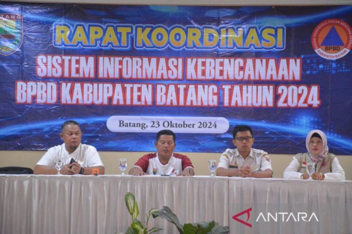 Pemkab Batang  percepat penanganan bencana melalui sistem aplikasi