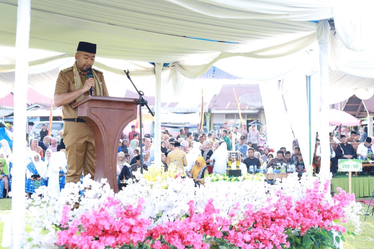 Pj Gubernur Audy Joenaldi Buka MTQ ke 41 Tingkat Kabupaten Pesisir Selatan di Sutera