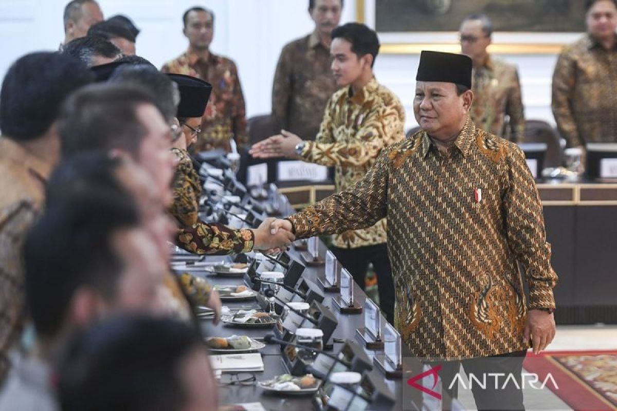 Begini arahan Prabowo dalam Sidang Kabinet Paripurna Perdana