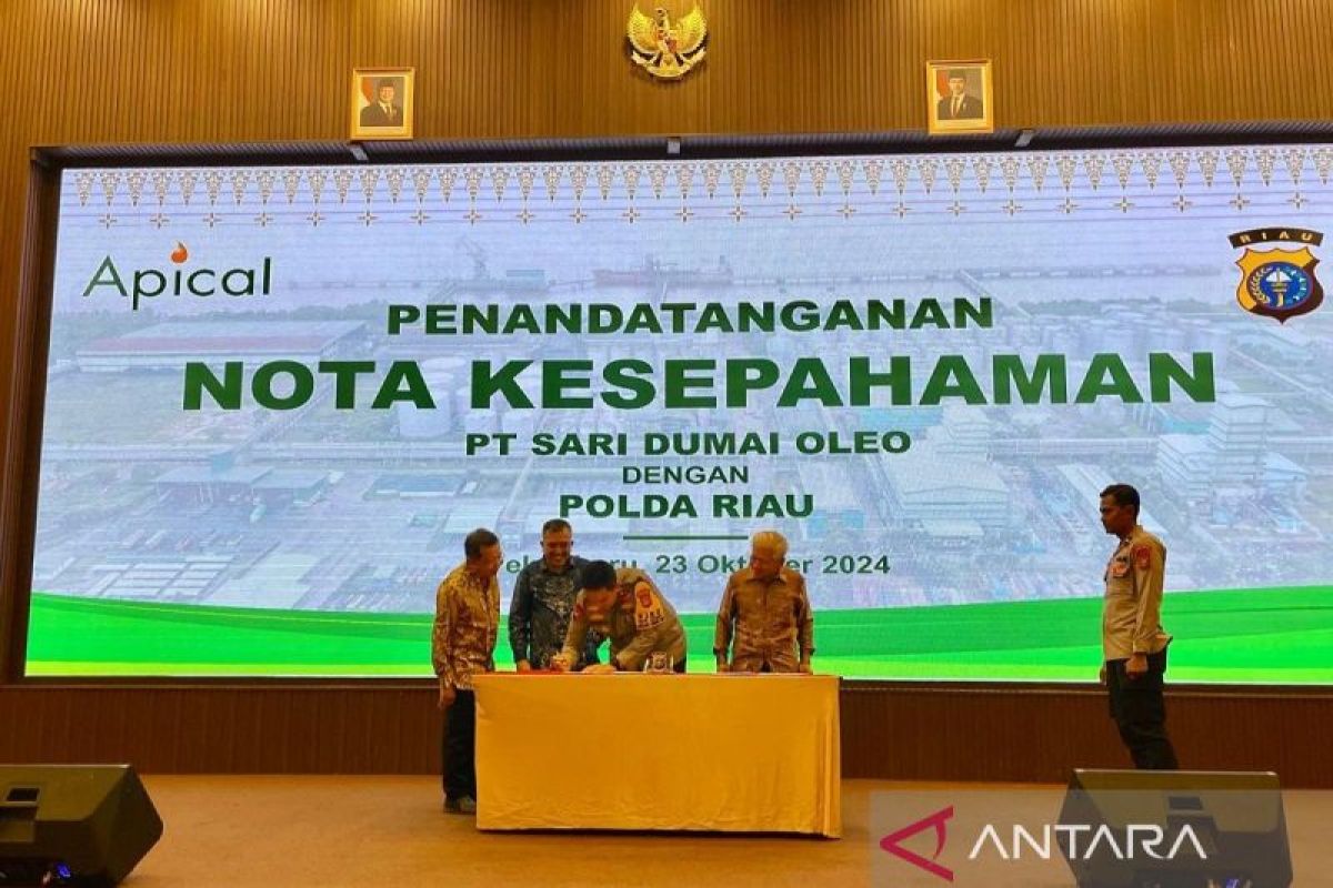 Polda Riau dan Apical Dumai sinergi pengamanan objek vital nasional