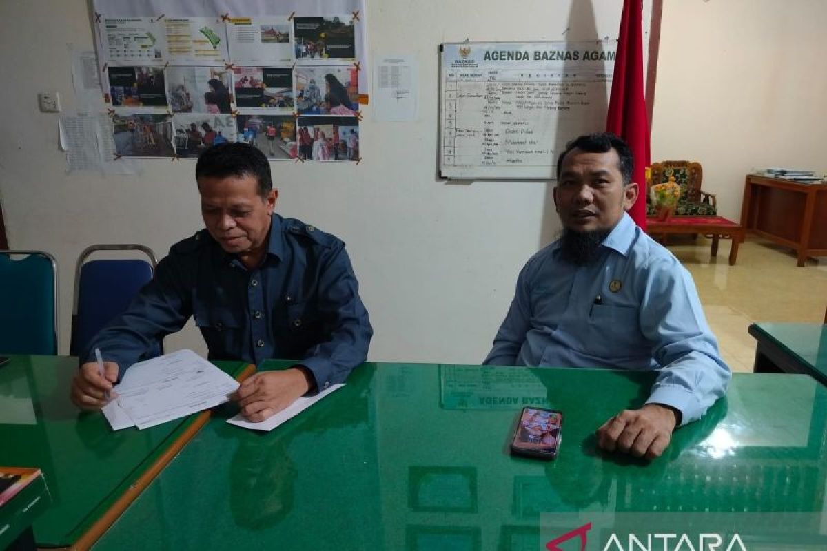 Baznas Agam distribusikan ZIS Rp8,11 miliar selama sembilan bulan