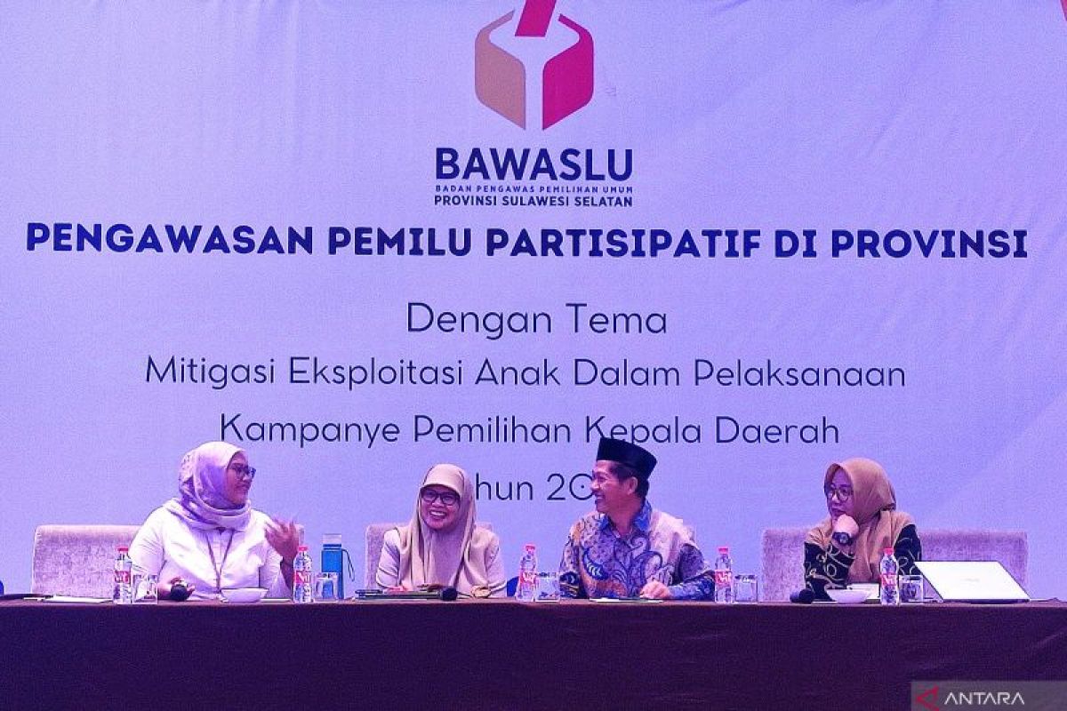 Bawaslu Sulsel mengajak Paslon cegah pelibatan anak ikut kampanye