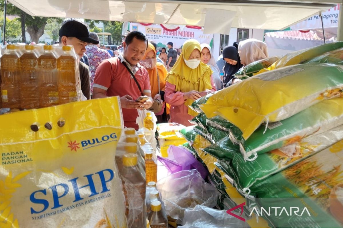 Pemkab Kudus pastikan stok kebutuhan pangan aman