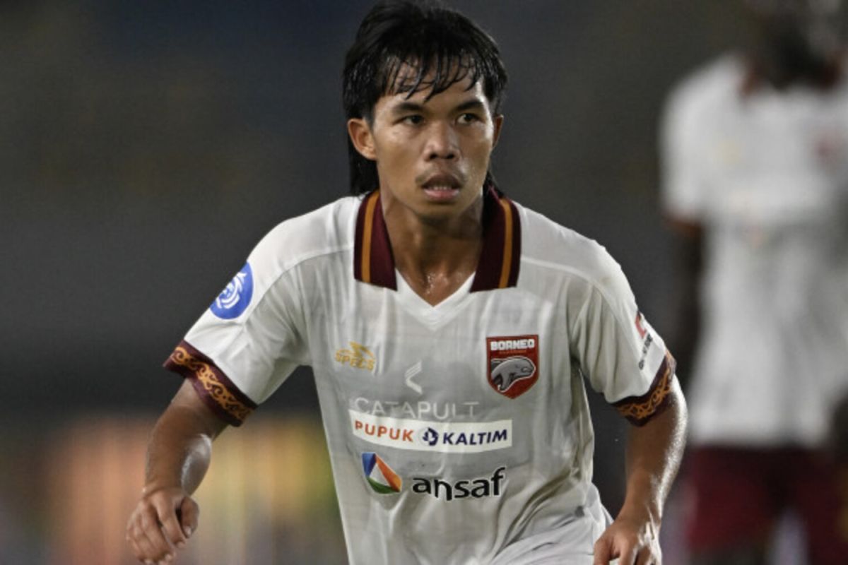 Gelandang Dwiky Hardiansyah terus belajar setelah debut di Liga 1