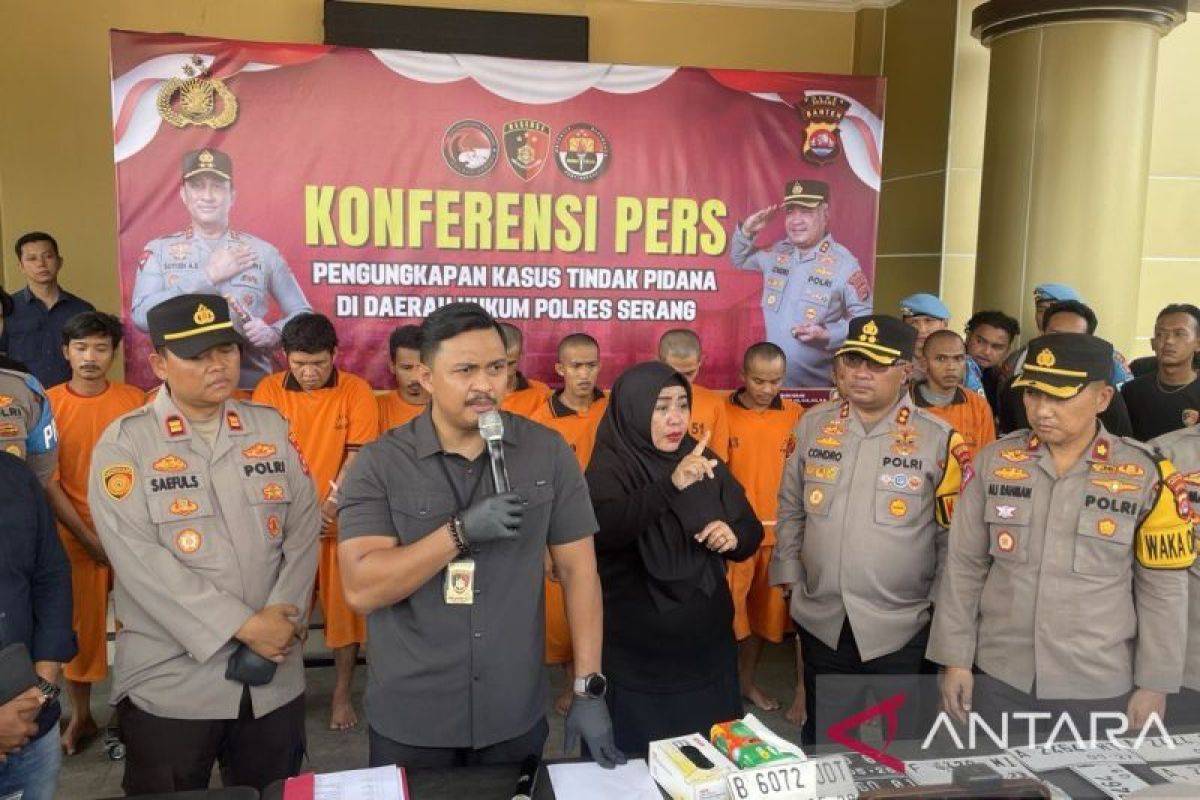 Polisi tangkap pelaku pencurian motor di Banten, termasuk warga Lampung Timur