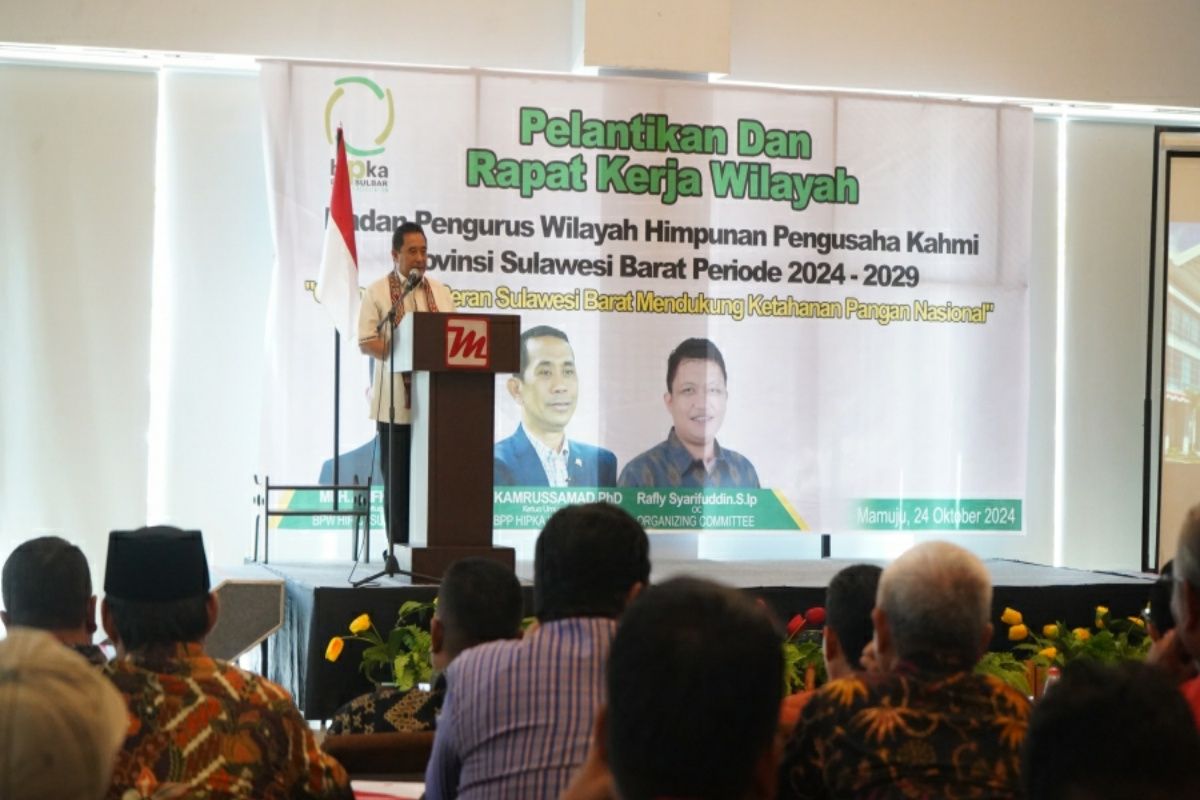 Gubernur dorong Sulbar  menjadi penopang program ketahanan pangan nasional