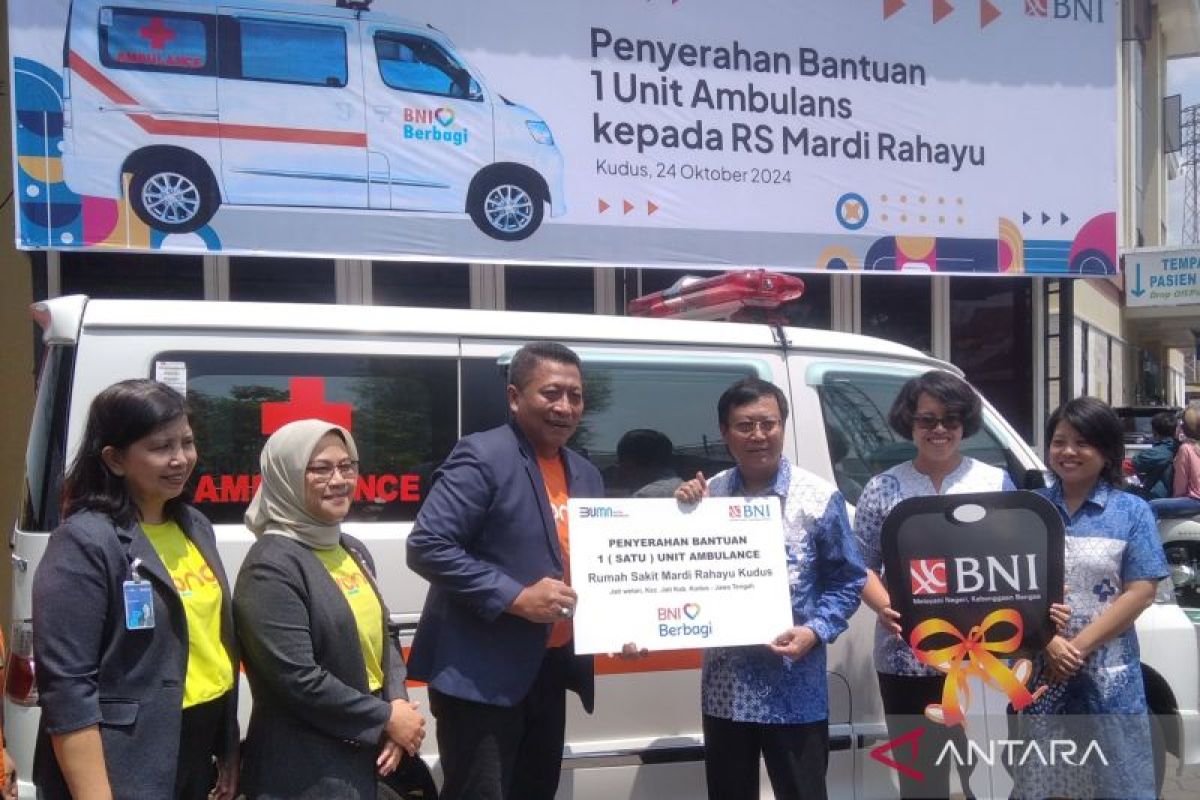 Ambulans gratis RS Mardi Rahayu  Kudus jadi dua unit