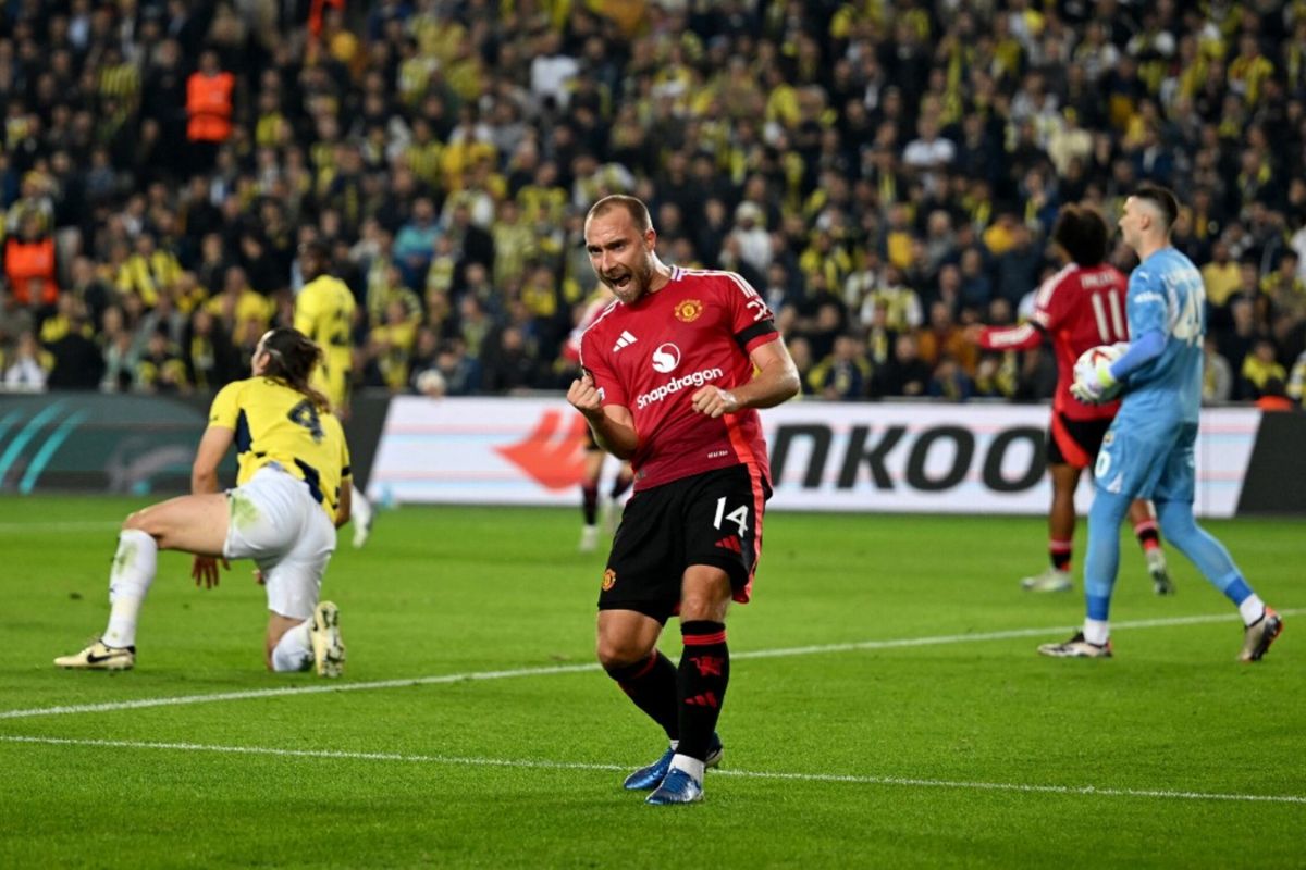 Liga Europa - Manchester United ditahan imbang Fenerbahce 1-1