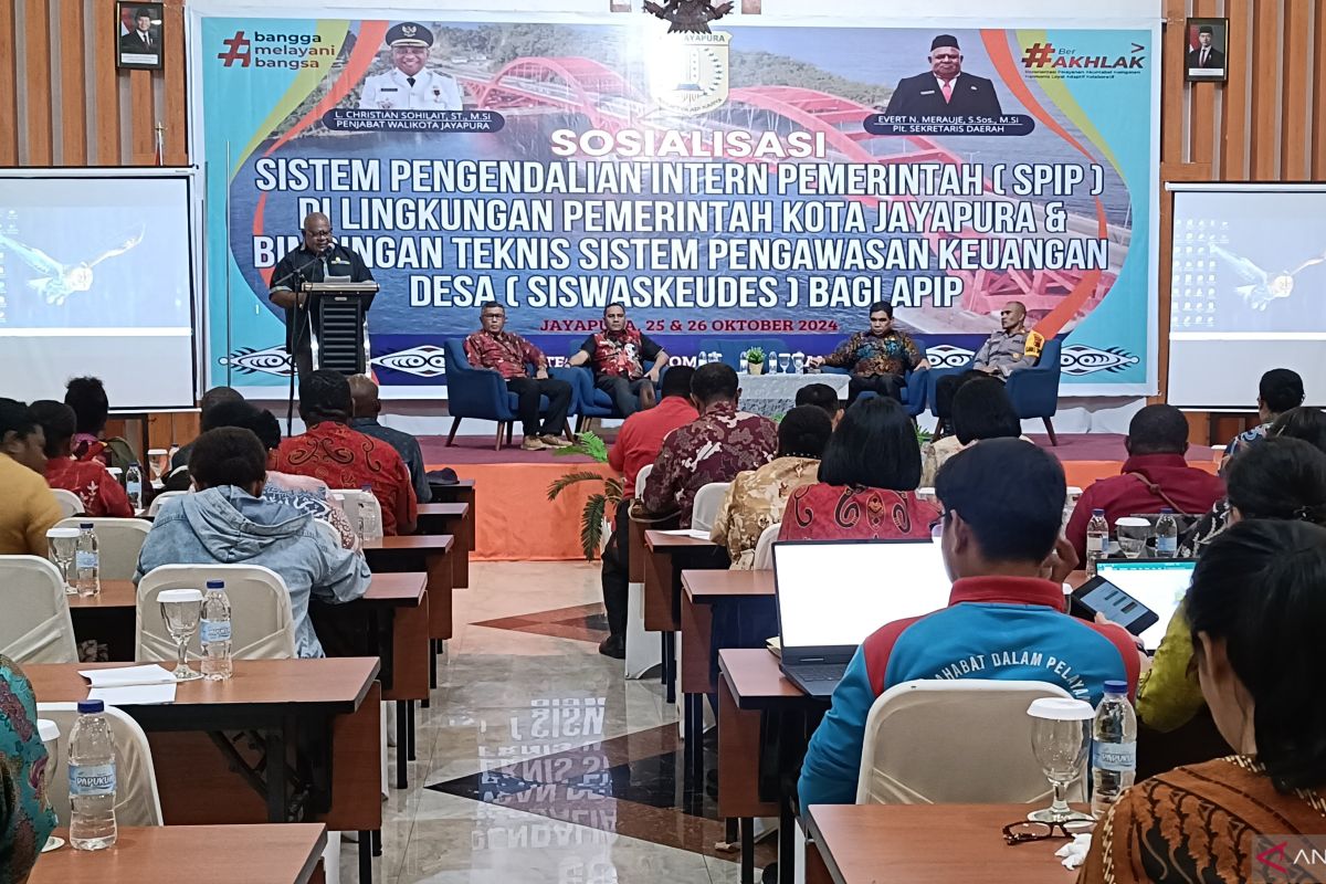 Pemkot Jayapura sosialisasi SPIP dan Siskeudes ke APIP