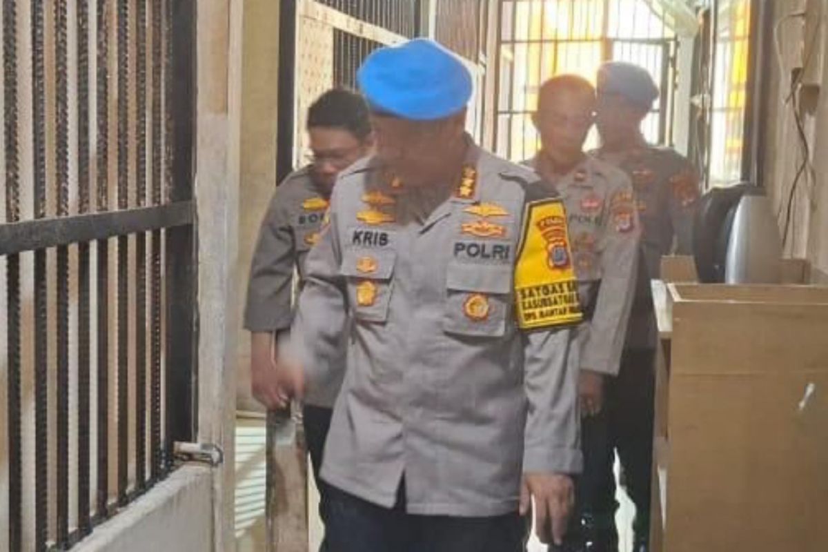 Pengecekan Ruang Tahanan dan Penyaluran Dana OMP Kayan 2024 di Polres Nunukan