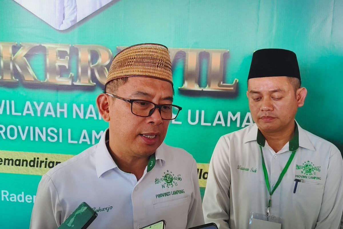 PWNU Lampung harap muskerwil bisa susun strategi capai kemandirian NU