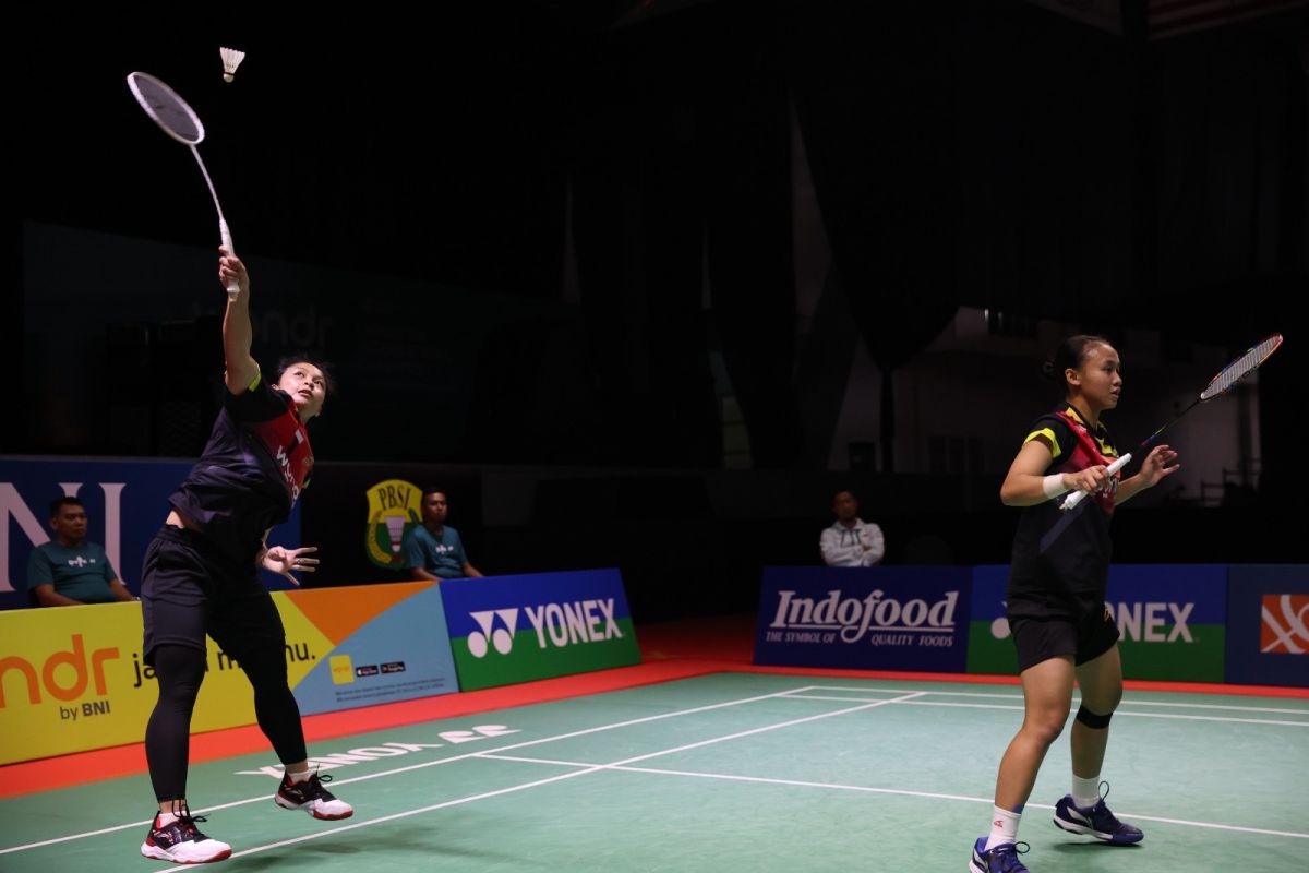 Ganda putri Arlya/Zahra terhenti di semifinal Indonesia International Challenge