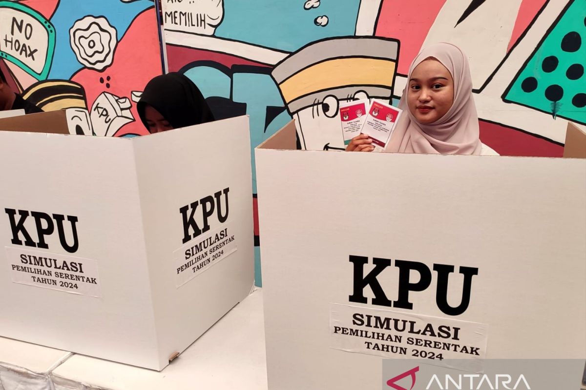 KPU Sulsel simulasikan pencoblosan pilkada dengan 600 pemilih