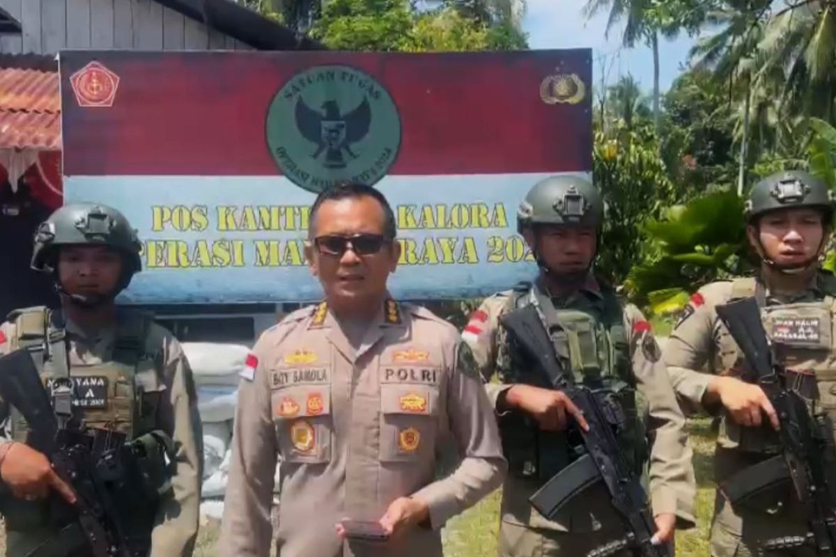 Polda-Sulteng terima penyerahan atribut ISIS dari eks simpatisan MIT