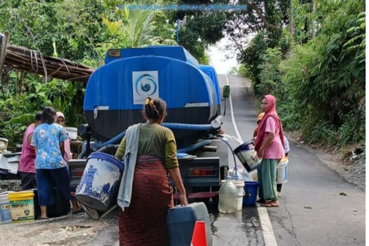 Dinsos Mataram aktif bantu air bersih ke sejumlah wilayah terdampak kekeringan