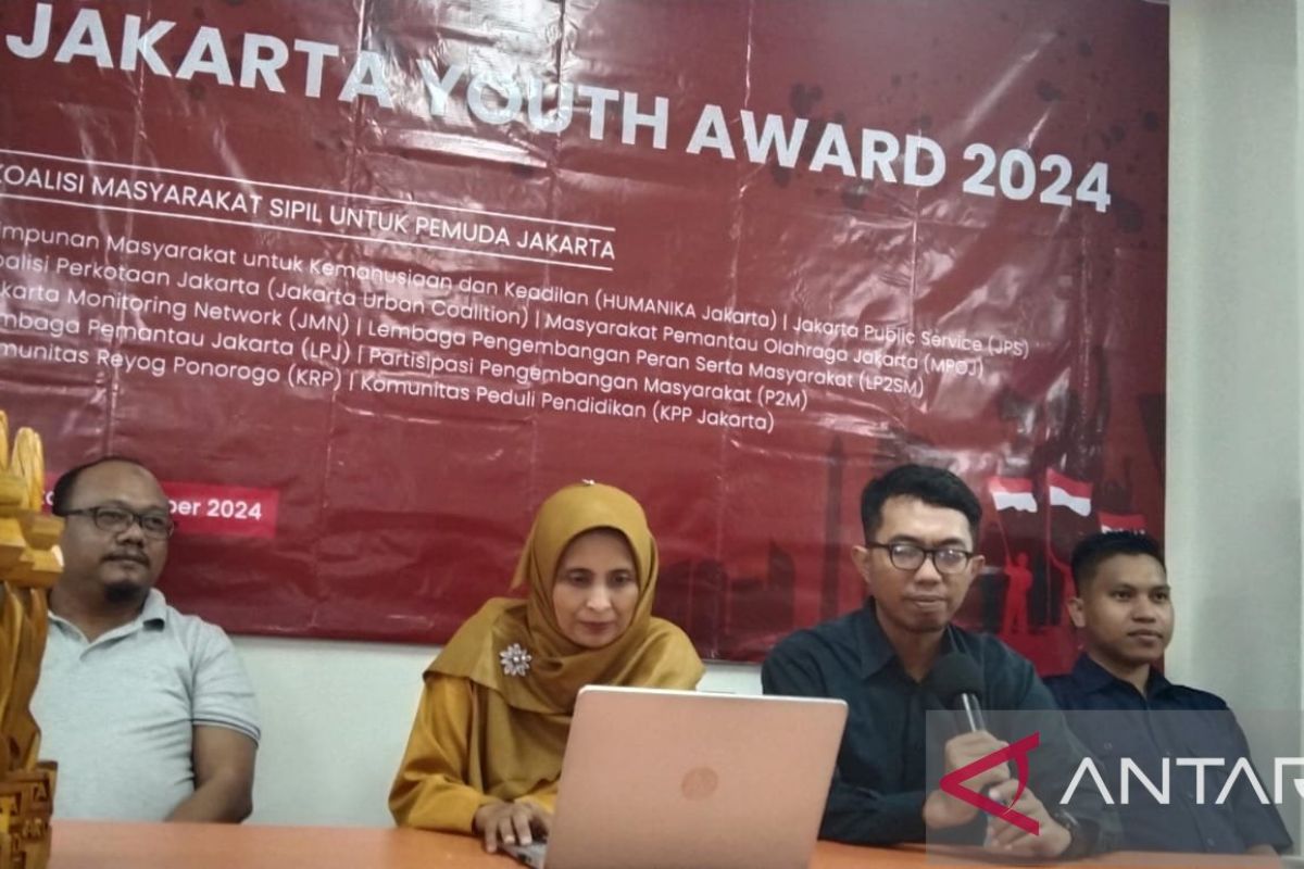 Berikut 11 tokoh raih Jakarta Youth Award 2024