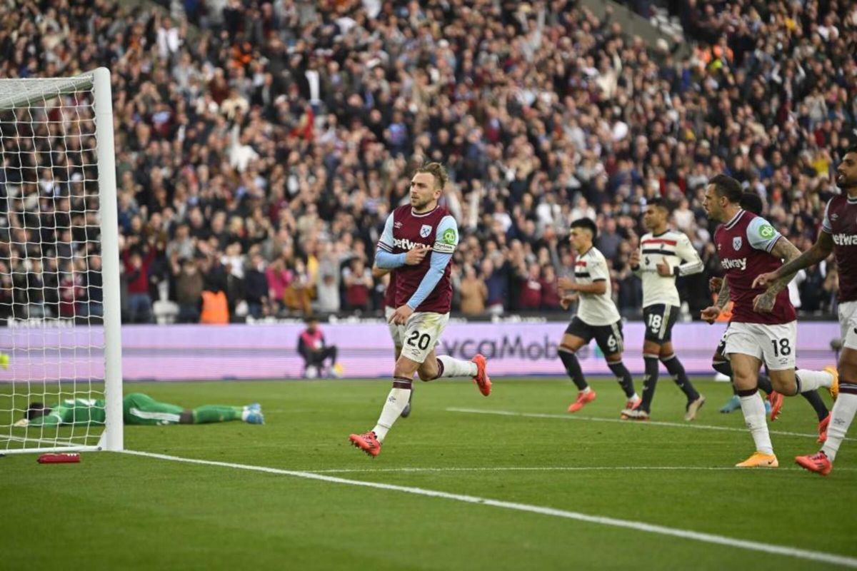 MU telan kekalahan keempat setelah ditekuk West Ham 1-2