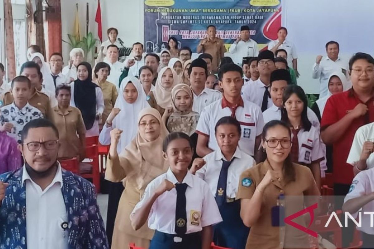 FKUB Jayapura beri penguatan moderasi beragama siswa SMP