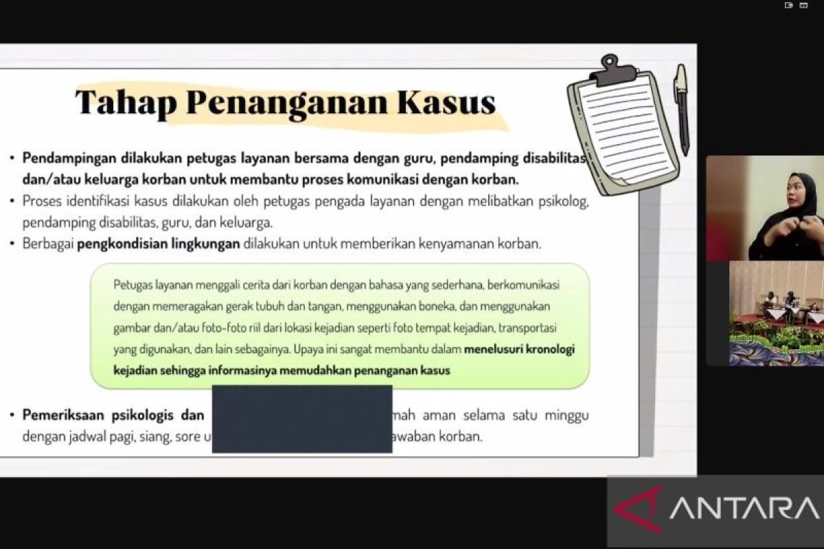 Komunikasi jadi kendala penanganan kasus kekerasan gender & disabilitas