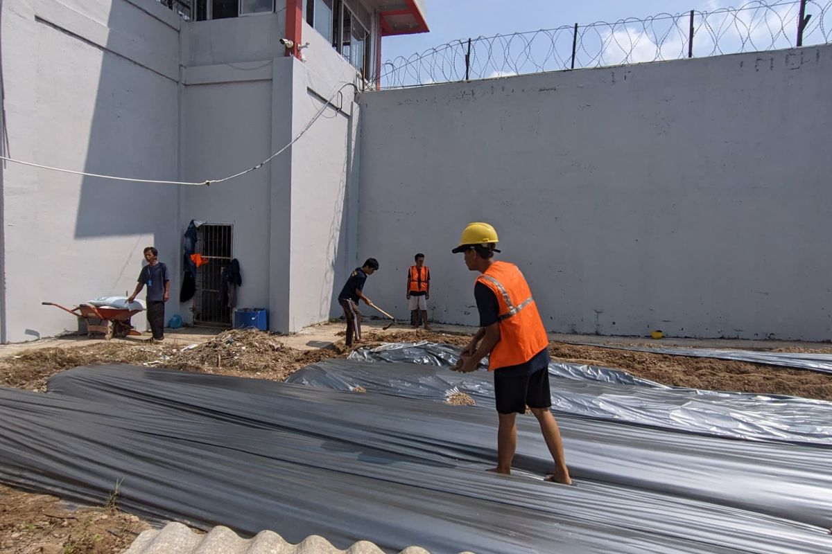 Warga binaan Lapas Batam dilatih budidaya holtikultura