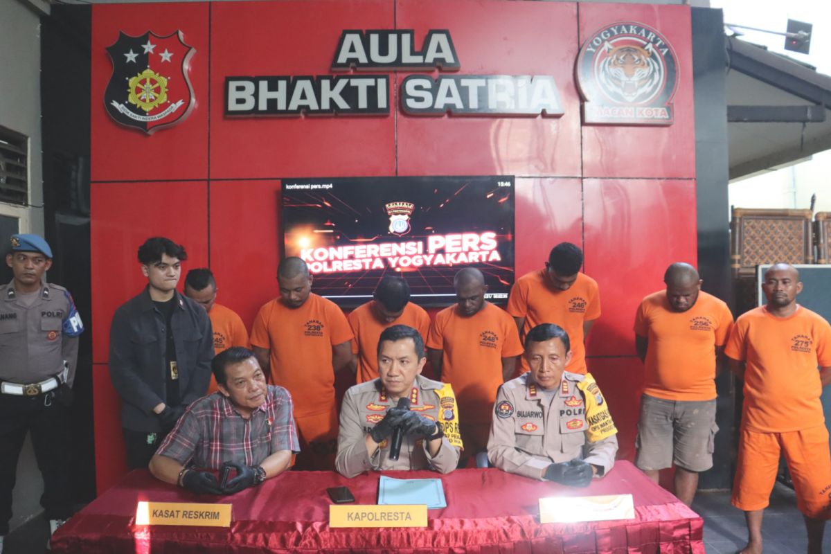 Polisi meringkus tujuh pelaku penusukan dua santri di Yogyakarta