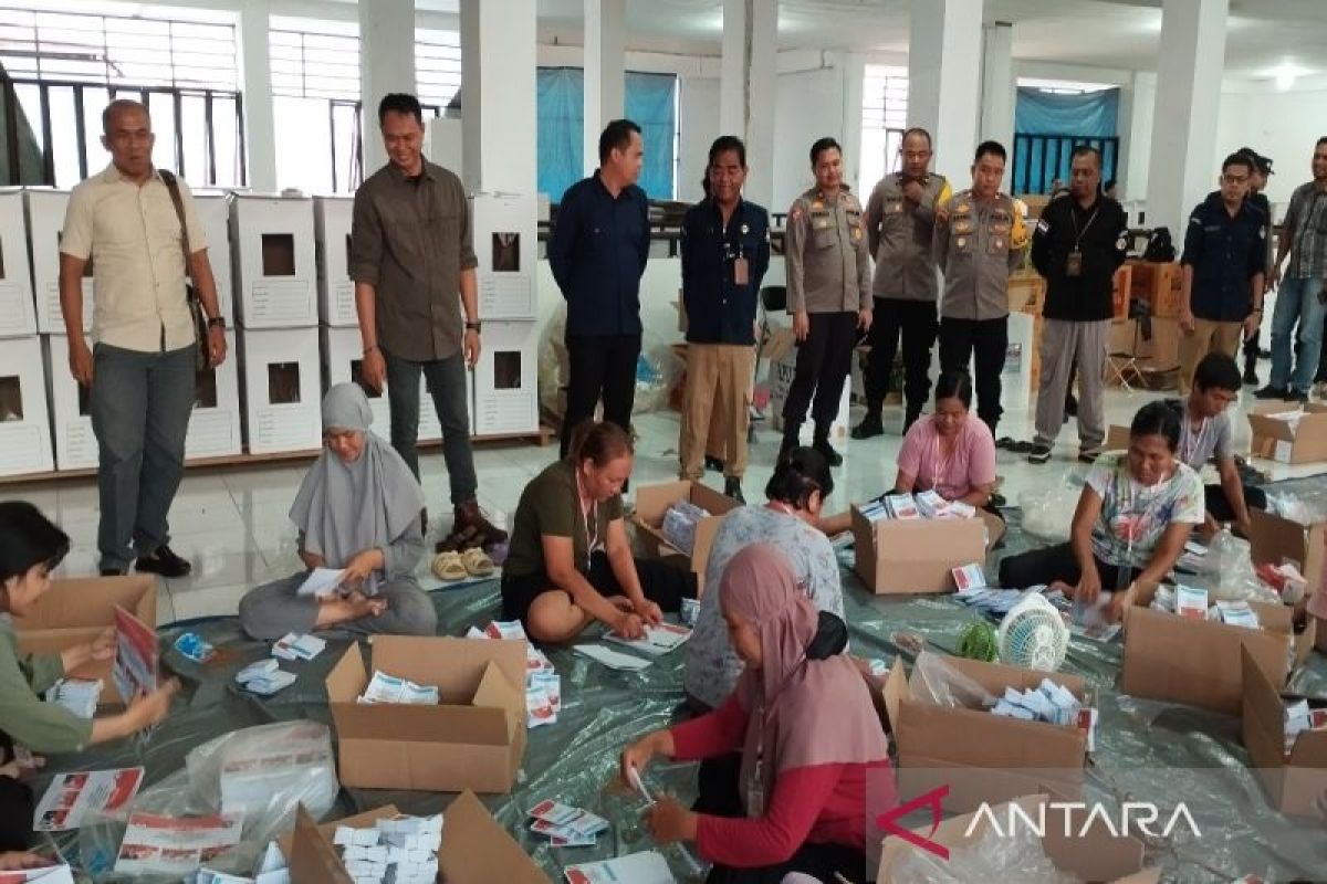 KPU Kalteng pantau gudang logistik untuk pastikan standar keamanan