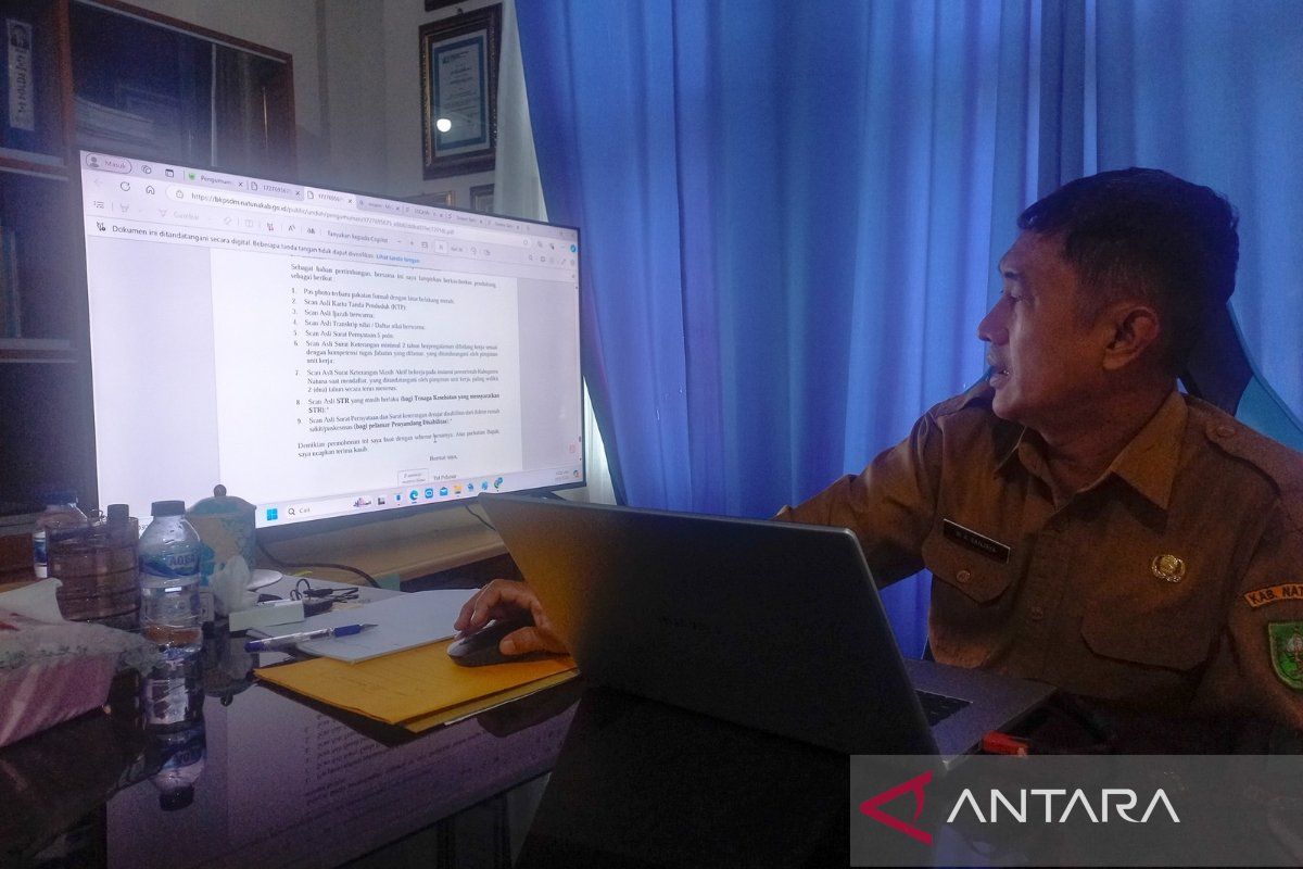 Pemkab Natuna Kepri prioritaskan pegawai nonASN database BKN jadi PPPK 2024