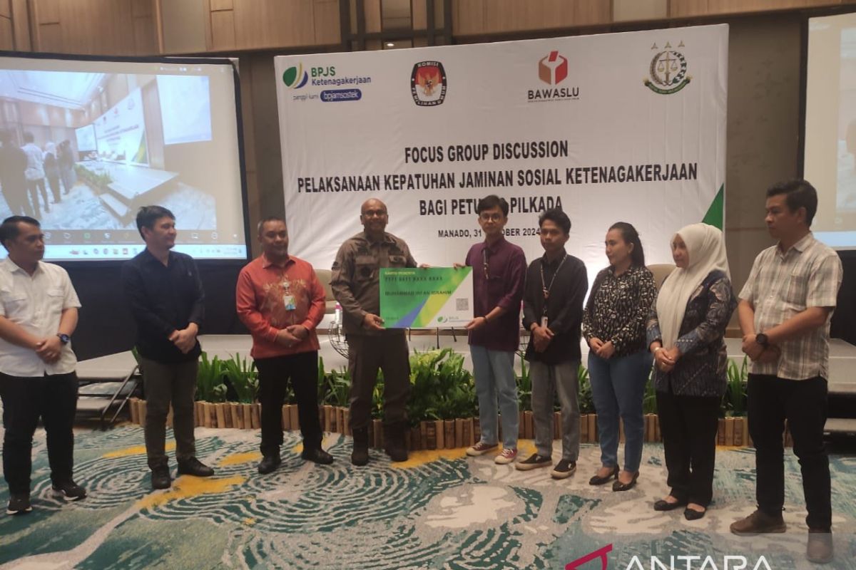 BPJAMSOSTEK tingkatkan kepesertaan petugas Pilkada di Sulut