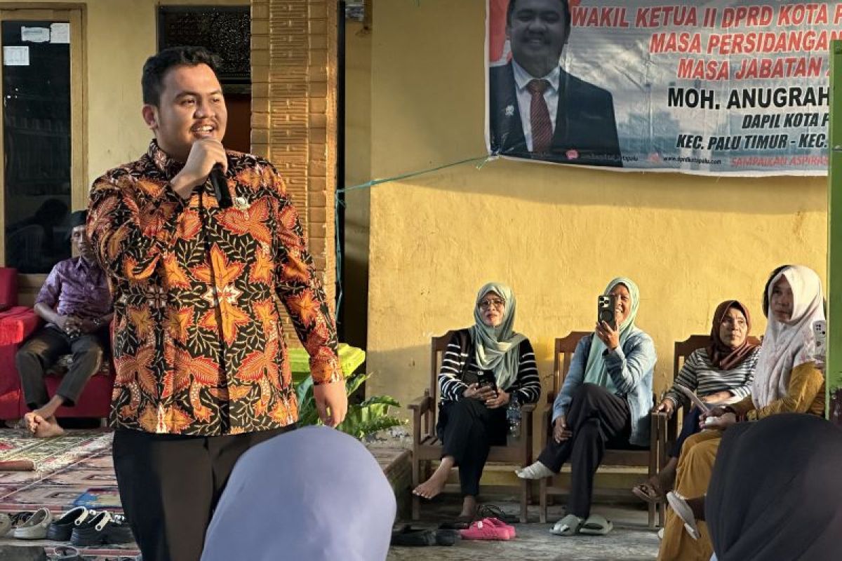 Wakil Ketua II DPRD Palu serap aspirasi perempuan di Layana Indah