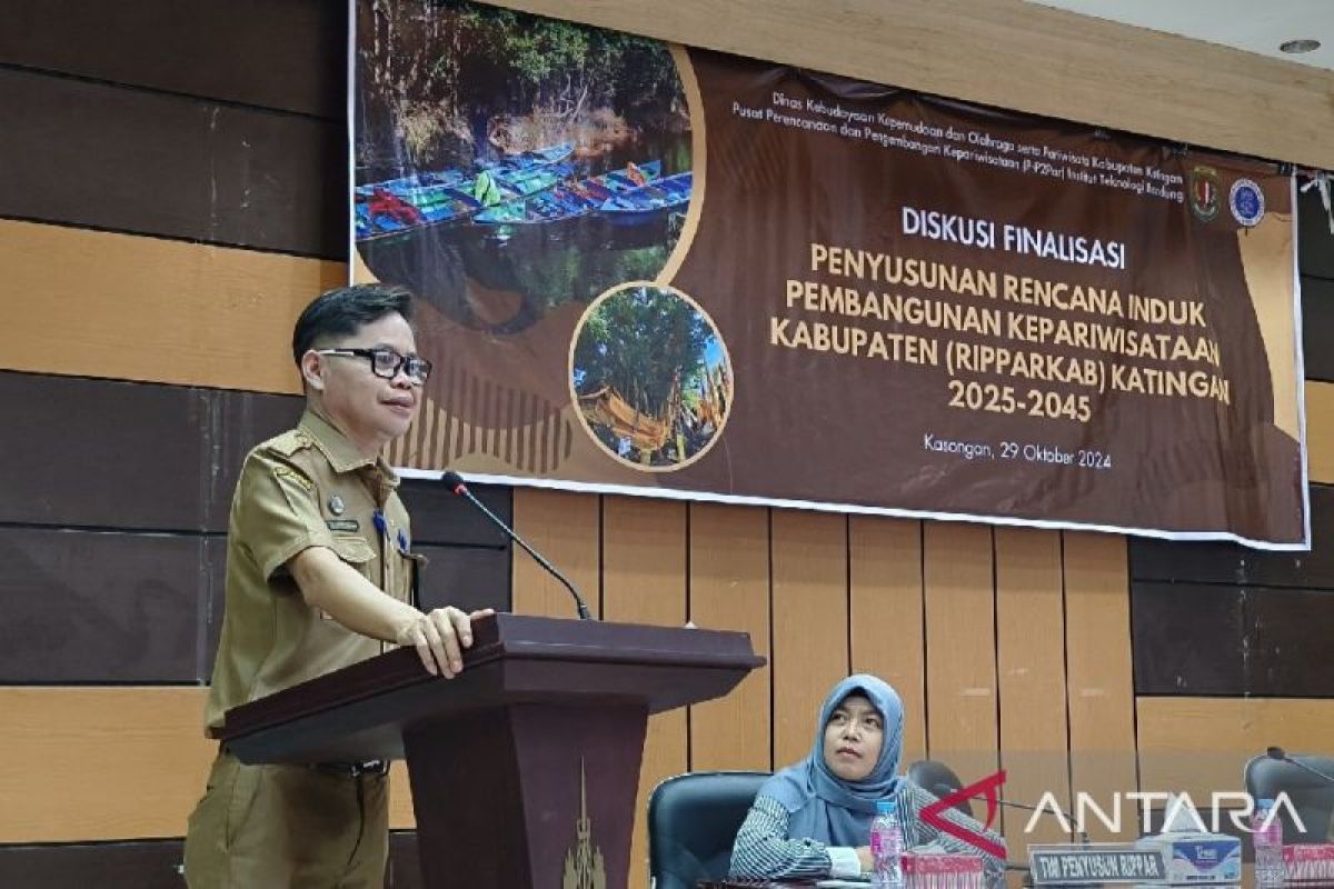 Pemkab Katingan diskusikan finalisasi penyusunan Ripparkab 2025-2045