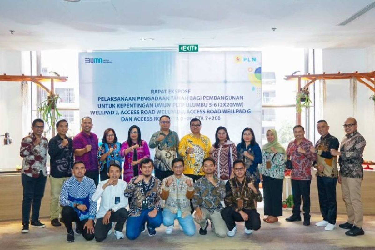 PLN ekspose pengadaan tanah tahap 2 PLTP Ulumbu Unit 5-6 Poco Leok