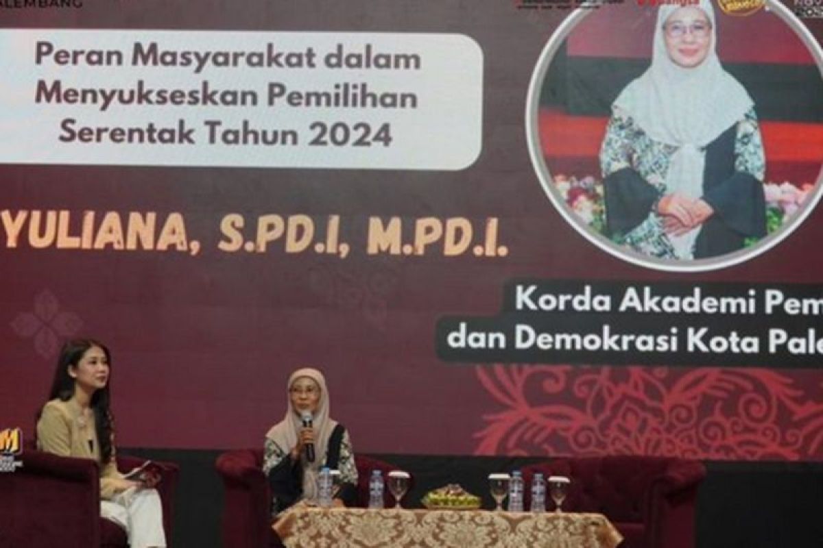 KPU Kota Palembang gelar pendidikan  bagi pemilih segmen perempuan