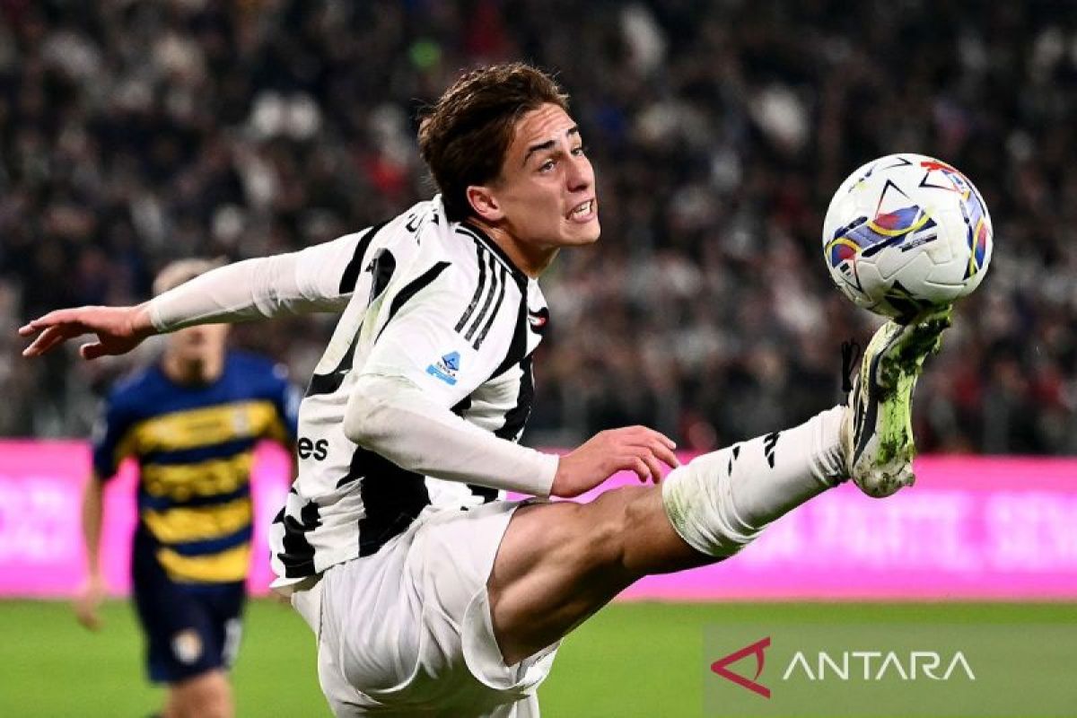 Liga Italia - Juventus bermain 2-2 kontra Parma