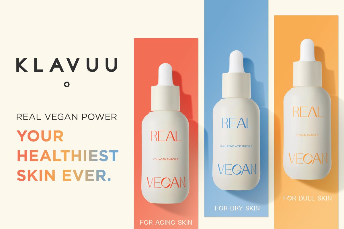 Klavuu merilis Real Vegan Ampoule guna perawatan optimal kulit